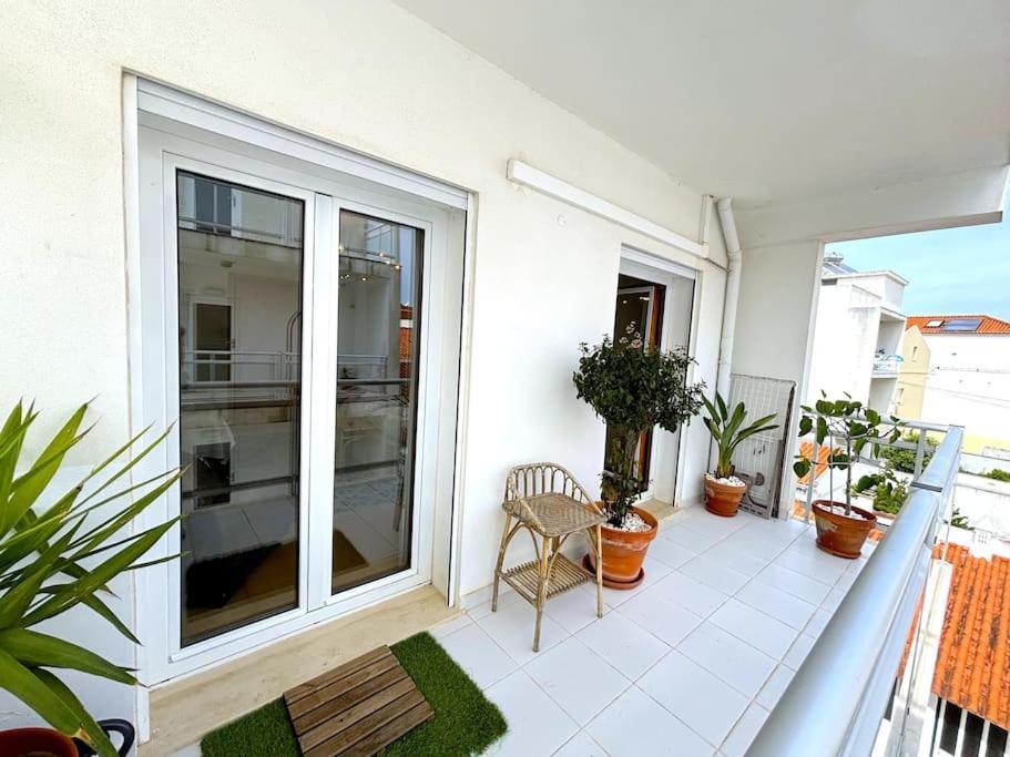Nazaré Ocean Flat - Private Rooftop Terrace BBQ Esterno foto