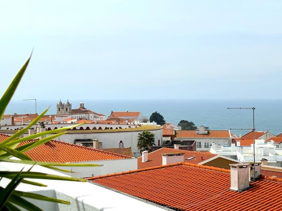 Nazaré Ocean Flat - Private Rooftop Terrace BBQ Esterno foto