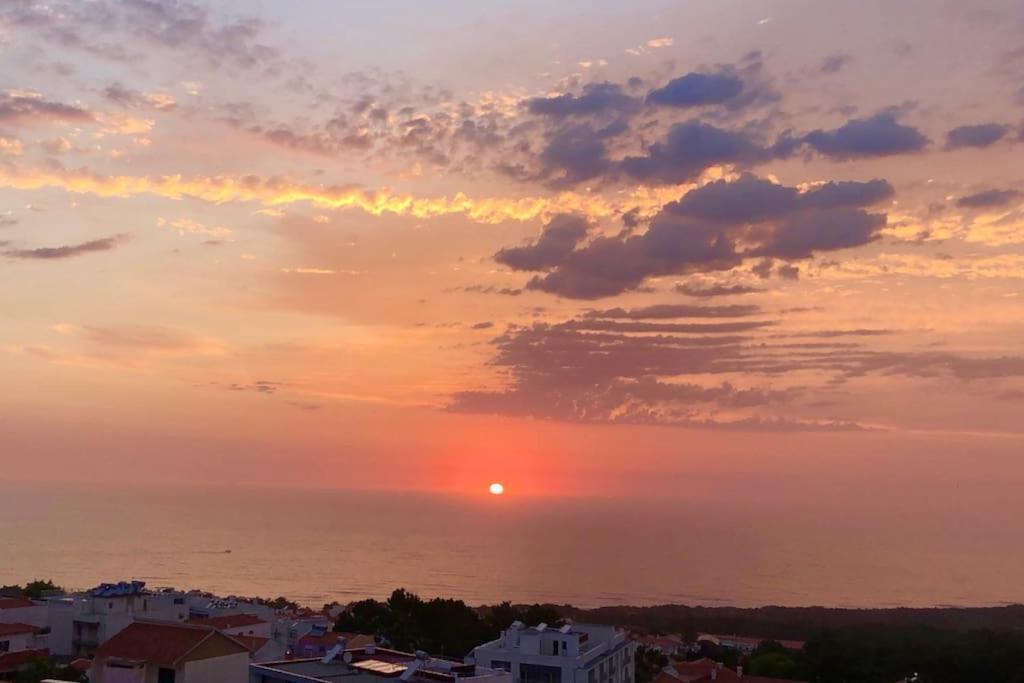 Nazaré Ocean Flat - Private Rooftop Terrace BBQ Esterno foto