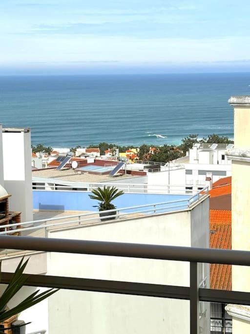 Nazaré Ocean Flat - Private Rooftop Terrace BBQ Esterno foto