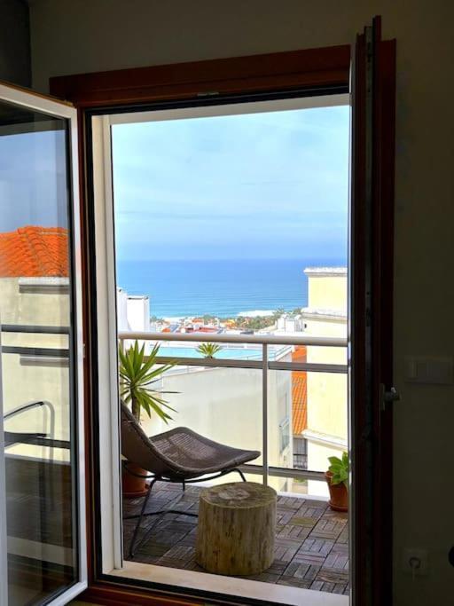 Nazaré Ocean Flat - Private Rooftop Terrace BBQ Esterno foto