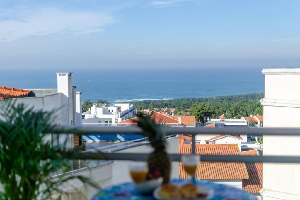 Nazaré Ocean Flat - Private Rooftop Terrace BBQ Esterno foto
