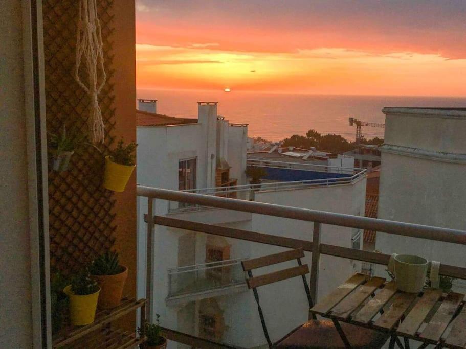 Nazaré Ocean Flat - Private Rooftop Terrace BBQ Esterno foto