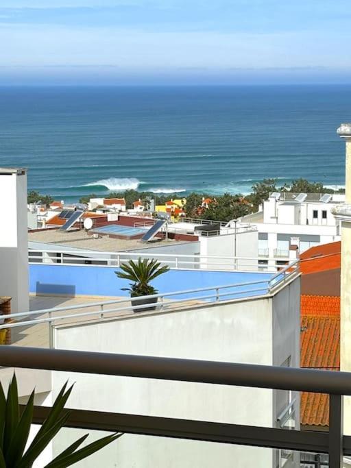 Nazaré Ocean Flat - Private Rooftop Terrace BBQ Esterno foto
